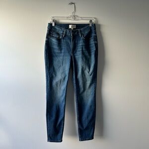 Lafayette 148 New York medium wash Mercer skinny jeans